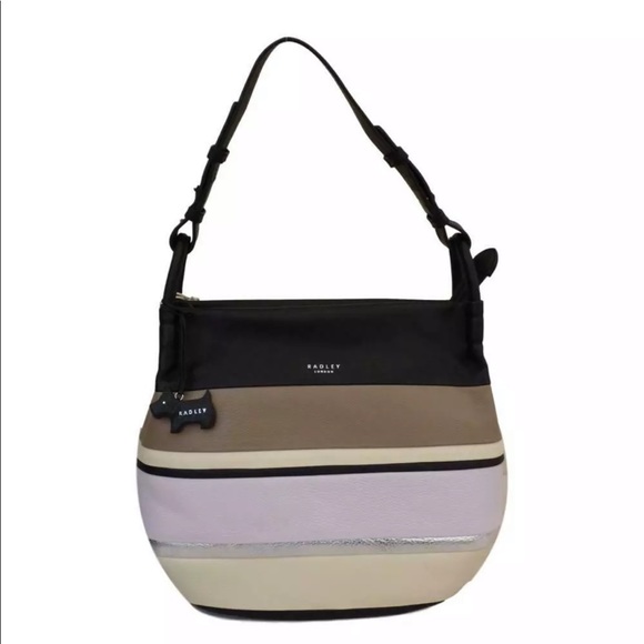 radley striped purse